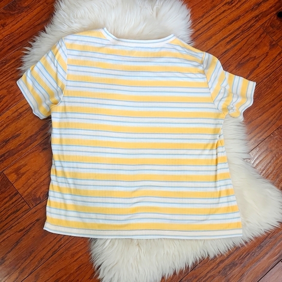 BB Dakota Rib City Striped GoldenTee - Picture 4 of 4